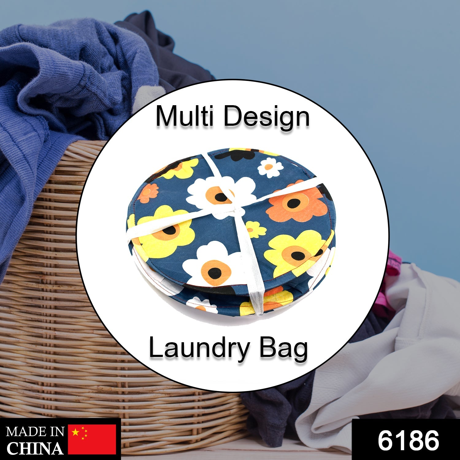 6186 Canvas Laundry Bag, Toy Storage, Laundry Storage ediscountshops.com