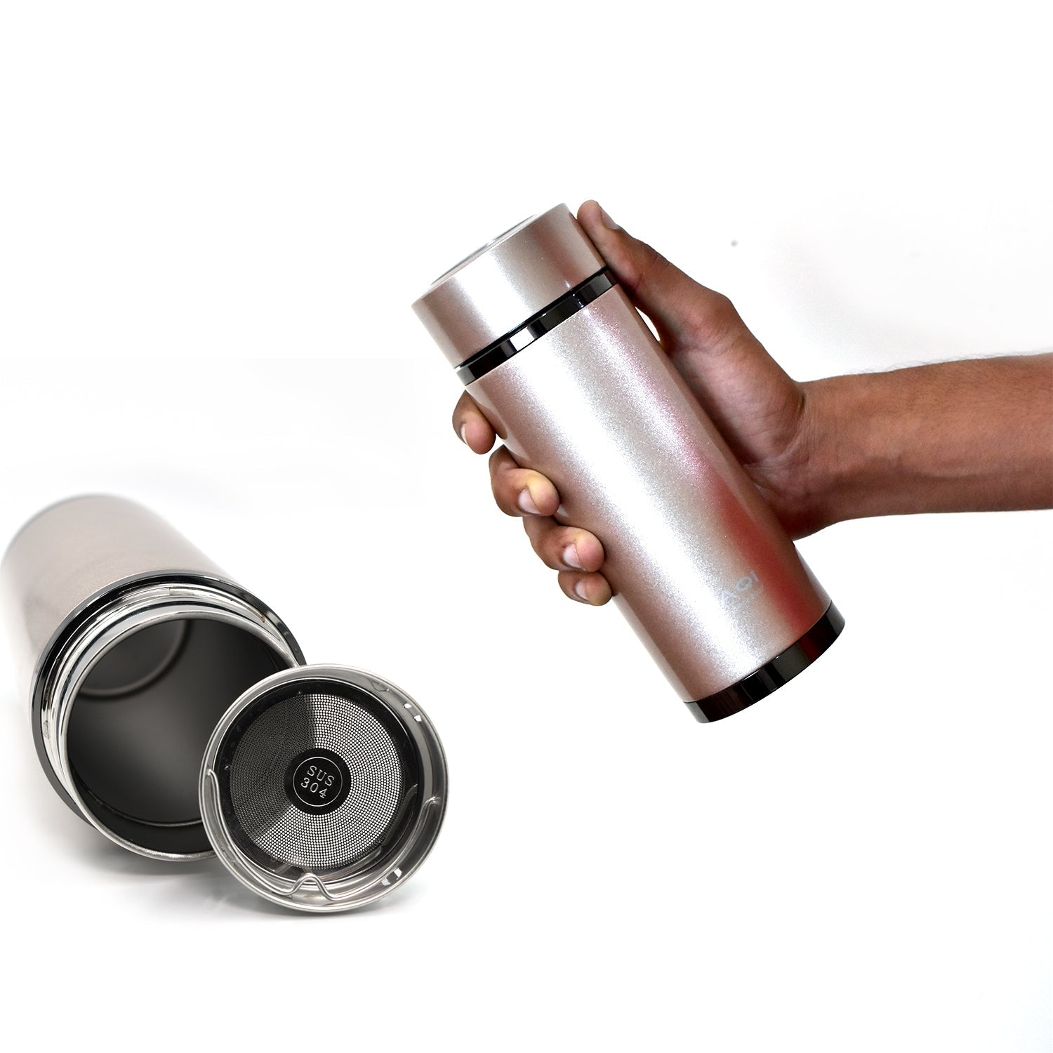 6422 Stainless Steel Bottle used in all households and official purposes for storing water and beverages etc. ediscountshops.com