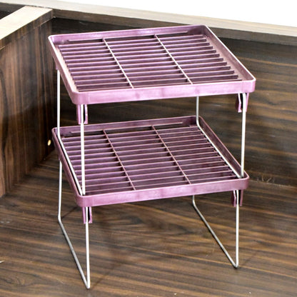 2796 2 Layer Kitchen Rack For Holding And Placing Types Of Things. ediscountshops.com