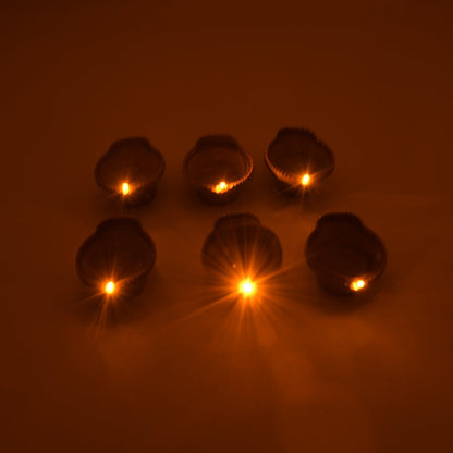 Water Sensor LED Diyas 12 Pieces Set